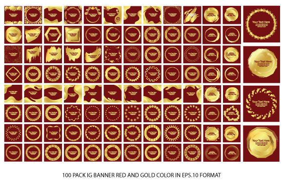 Download Mega Pack Instagram Banner Templates - Mega pack Collection