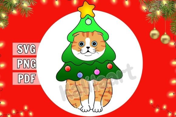 Download Funny Christmas Cat SVG - Christmas cat svg Collection